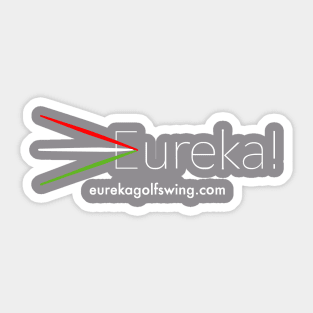 Eureka Golf Swing Sticker